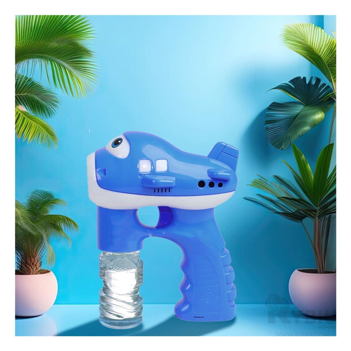 Juguete de Avion Burbujero en Color Azul