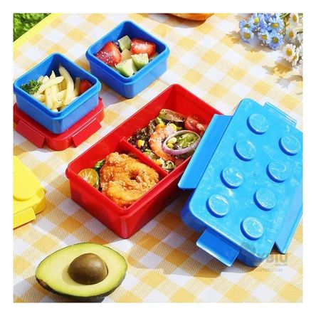 Taper de Plastico Pack de 3 con Modelo de Piezas Multicolor Taper de Plastico Pack de 3 con Modelo de Piezas Multicolor