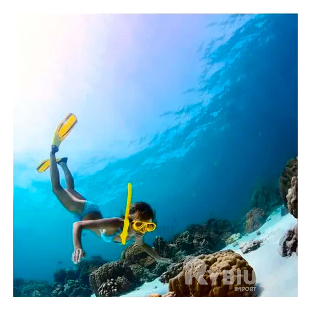 Set para Albercas Comodo en Color Amarillo Y+Agendita