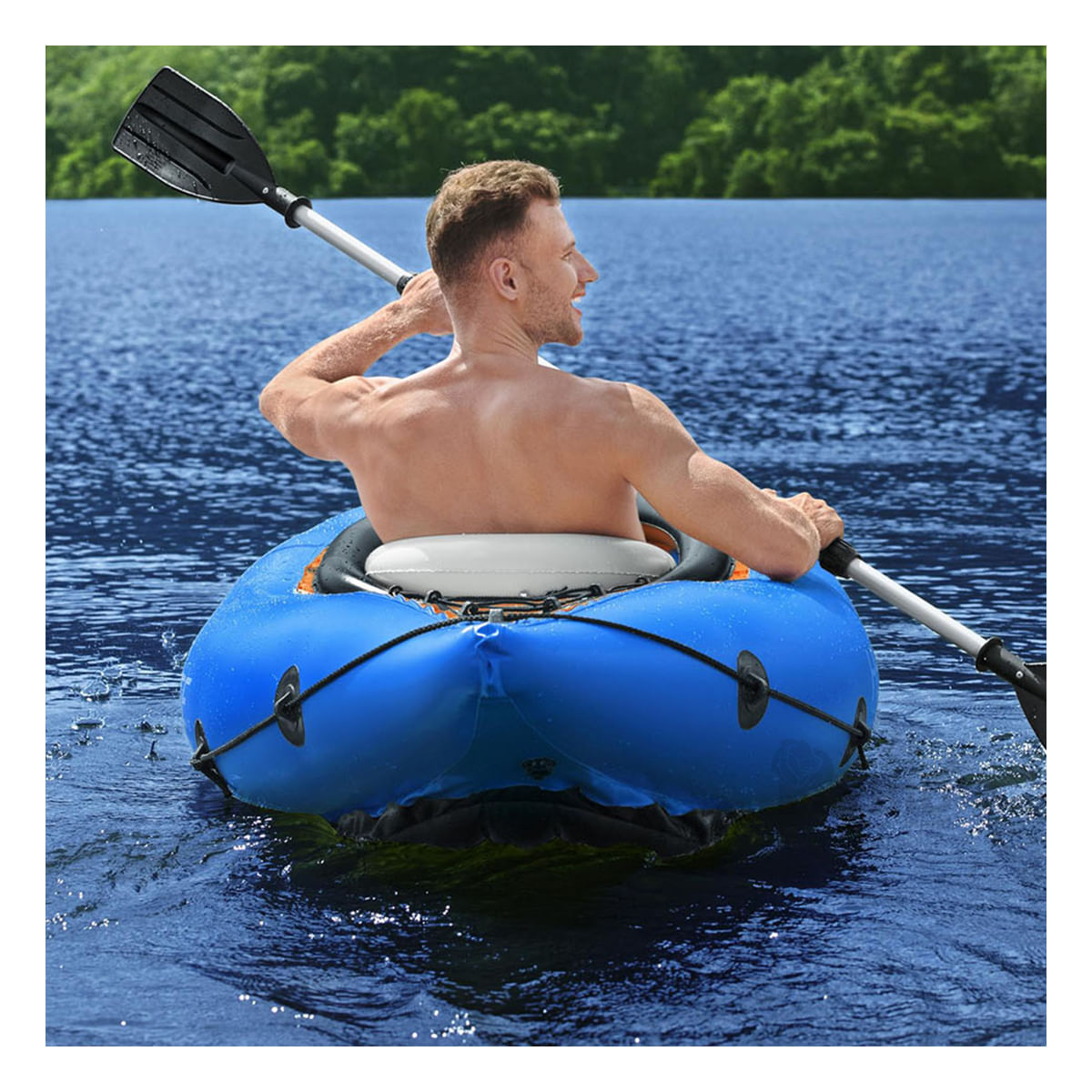 Kayak Perfecto para Hacer Deportes en Azul