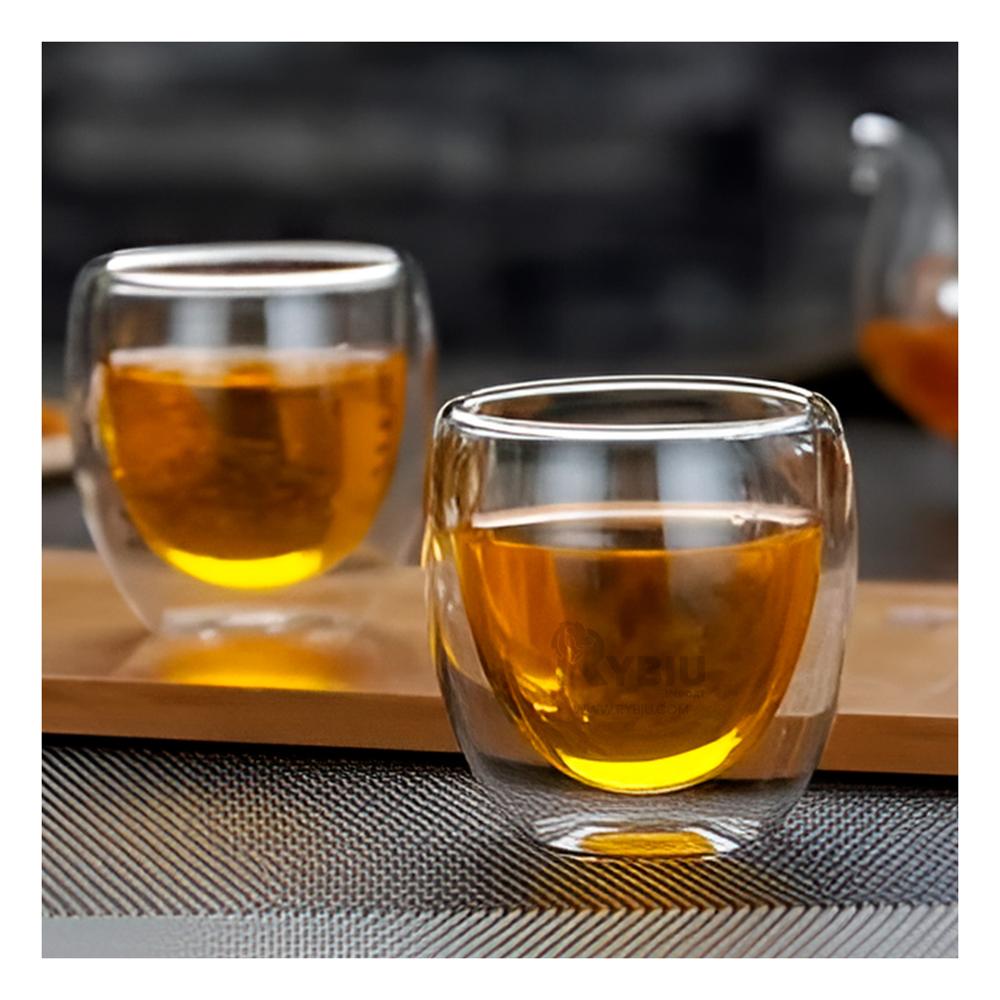 Vaso Moderno Sin Asa de Doble Capa 460ML Y+Regalo Stickers