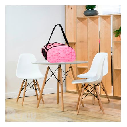 Transportador de Facil Manejo Color Rosado Y+Stickers Transportador de Facil Manejo Color Rosado Y+Stickers