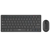 Kit Inalámbrico Teclado y Mouse Cybertel Evolution CYB WT801 Negro