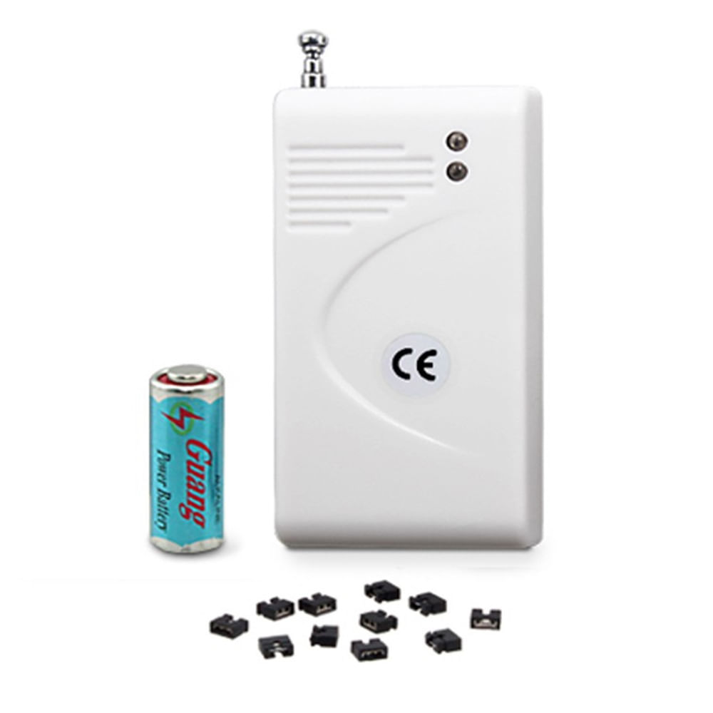 Sensor de Vibración Inalámbrico TUYA PST-WVS101|Detector de Golpes 433?MHz EV1527 Ideal para Alarmas