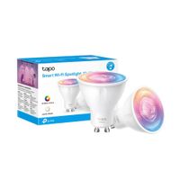 Foco Inteligente Tp-Link Tapo L630 2-pack LED Multicolor GU10 Regulable Control por Voz