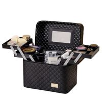 Neceser Organizador de Maquillaje y Joyas de Lujo con Espejo