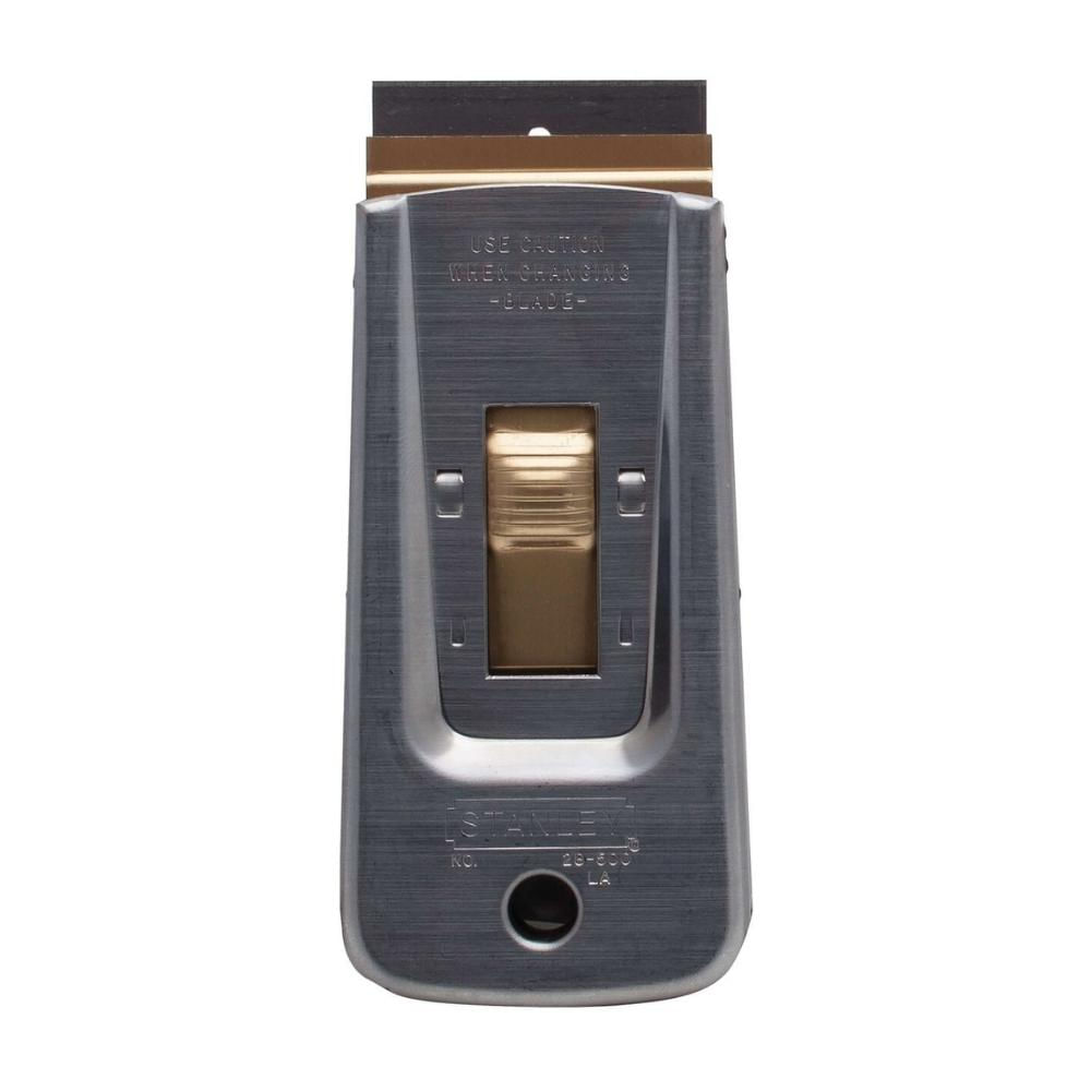 Escariador de Acero Stanley Modelo 28500 Plata con 5 Hojas de Repuesto