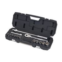 Set de Dados y Llaves Stanley Cromado 1/2"" Modelo STMT7038