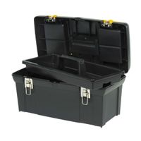 Caja de Herramientas Stanley Modelo 24013S Negro de Plástico