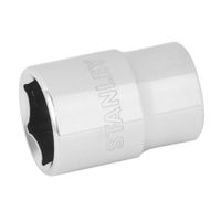 Dado Hexagonal Stanley Modelo 3/4 Encastre 1/2 Cromado
