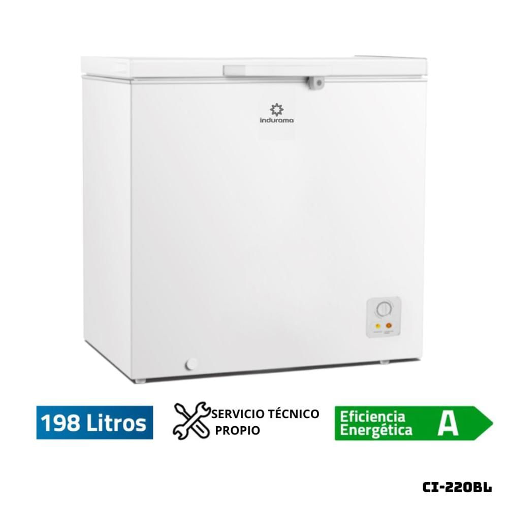 Conegelador INDURAMA CI-220BL 198L DEFROST Blanco