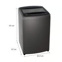 Lavadora WT16BVTB 16 Kg TurboDrum Carga Superior Negro LG