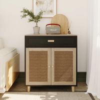 Mueble para Gato con Espacio para Arenero Coco Negro/Duna TU MESITA