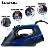 Plancha a Vapor Taurus Base Ceramica ATLAS 2400 Azul