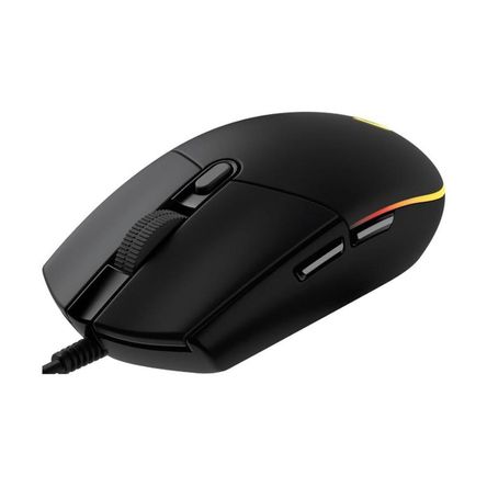 Mouse Gaming Logitech G G203 Lightsync Rgb 8000 Dpi 6 Botones Negro
