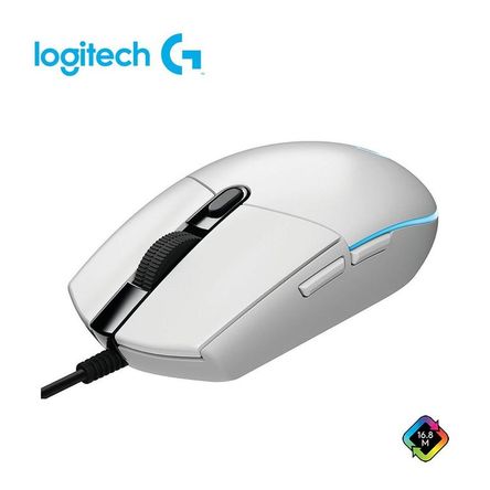 Mouse Gaming Logitech G G203 Lightsync Rgb 8000 Dpi 6 Botones Blanco Mouse Gaming Logitech G G203 Lightsync Rgb 8000 Dpi 6 Botones Blanco