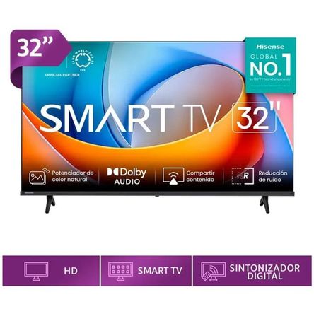 Televisor Hisense 32 Smart TV Led HD Vidaa 32A4K Televisor Hisense 32 Smart TV Led HD Vidaa 32A4K
