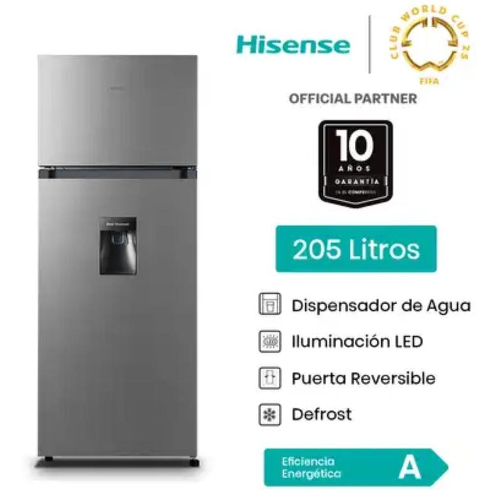 Refrigeradora 205L Top mount Frost RD267H Hisense Refrigeradora 205L Top mount Frost RD267H Hisense