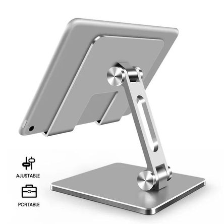 Soporte Para Tablet Corporativos S&T for Business Aluminio HS221-CS Silver  - Celular