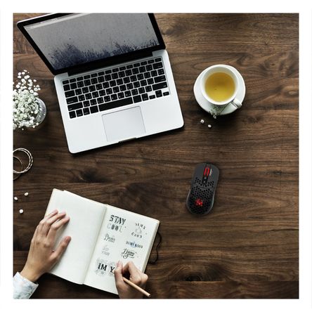 Mouse Gamer Dinamico de Modelo MIC GM828RX en Negro