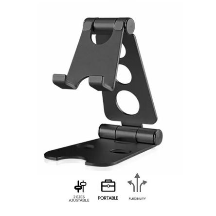 Soporte Para Tablet ST Corporativos for Business Aluminio HS213L Black-Celular