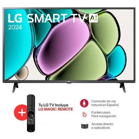 Televisor LG 43 SMART TV FHD LED 2024 43LR6000PSA + Control Magic MR24GN