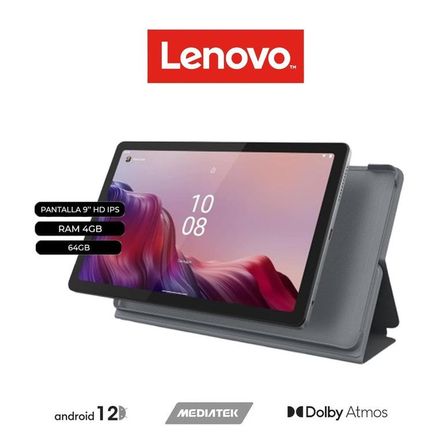 Tablet Lenovo Tab M9 TB310FU 9” HD 4G LTE 4GB-64GB Android 12 Folio Case