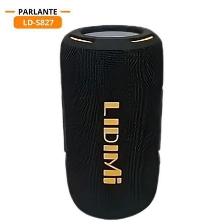 Parlante Portátil Bluetooth LIDIMI LD-S827 20W con X-BASS - N