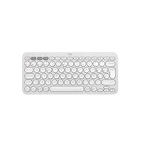 Teclado Logitech Bluetooth Multidispositivo Pebble Keys 2 K380s Blanco