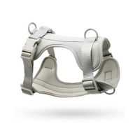 Pechera Para Perros Nailon Ajustable Gris - Talla S