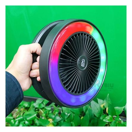 Parlante con Ventilador en Color Negro Y+Agendita Parlante con Ventilador en Color Negro Y+Agendita