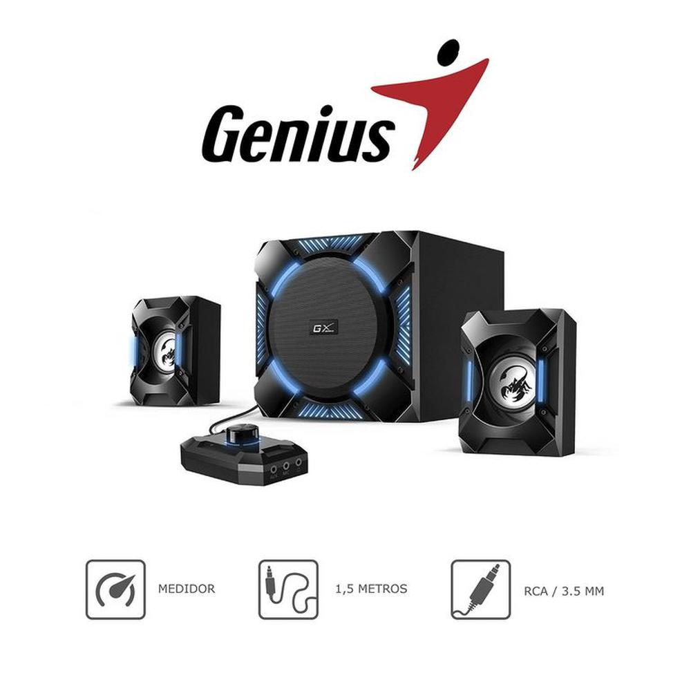 Parlante Genius GX Gaming Speaker System SW-G2.1 1200 36W Parlante Genius GX Gaming Speaker System SW-G2.1 1200 36W