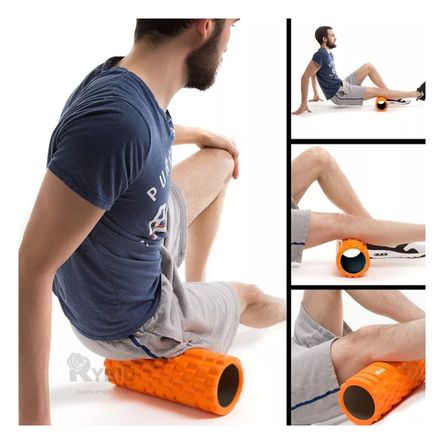 Rodillo Ligero y Novedoso para Rutinas Anaranjado Y+Agendita