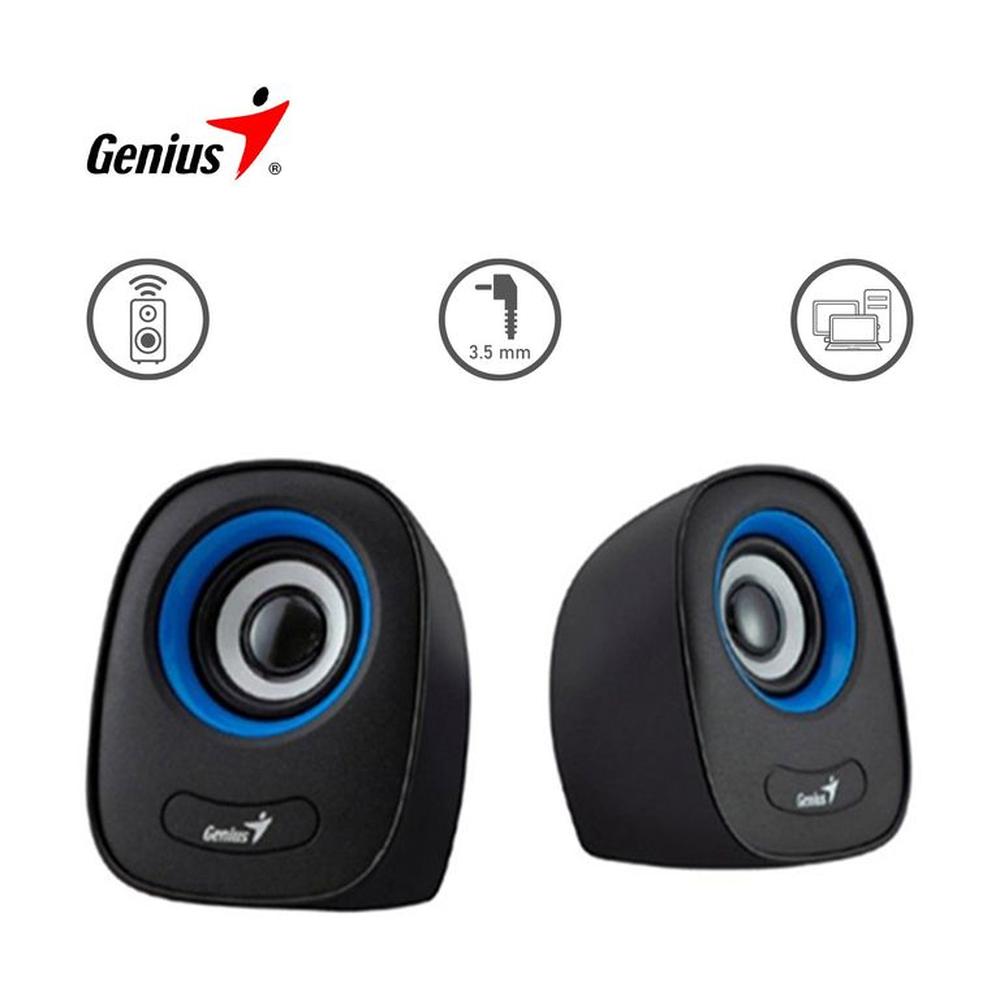 Parlante GENIUS SP-Q160 USB Power 6W Azul Parlante GENIUS SP-Q160 USB Power 6W Azul