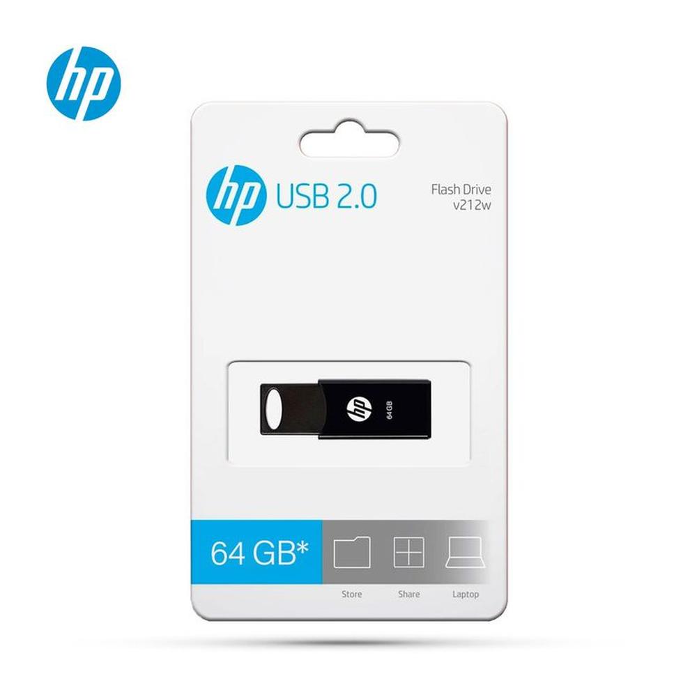 Memoria USB HP 64GB V212W Negro Memoria USB HP 64GB V212W Negro