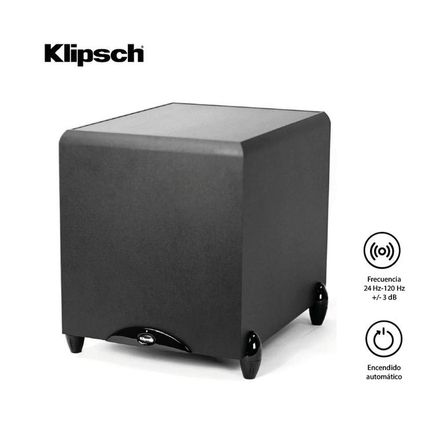 Parlante Klipsch Subwoofer Sinérgico Sub-12hgb Potencia 120v Negro Parlante Klipsch Subwoofer Sinérgico Sub-12hgb Potencia 120v Negro