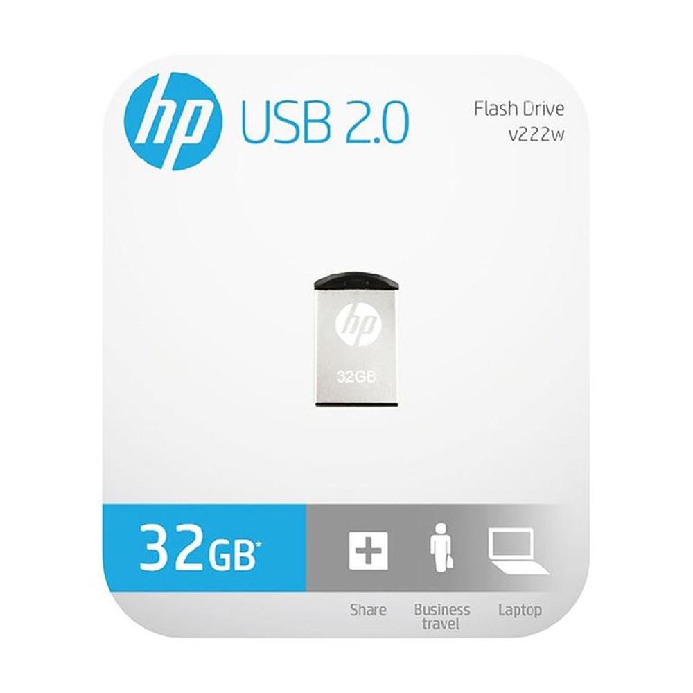 Memoria USB 32GB HP FLASH DRIVE V222W Metal Memoria USB 32GB HP FLASH DRIVE V222W Metal