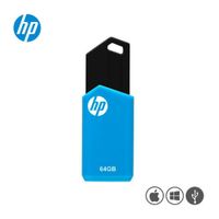 Memoria USB HP 64GB V150W Azul-Negro