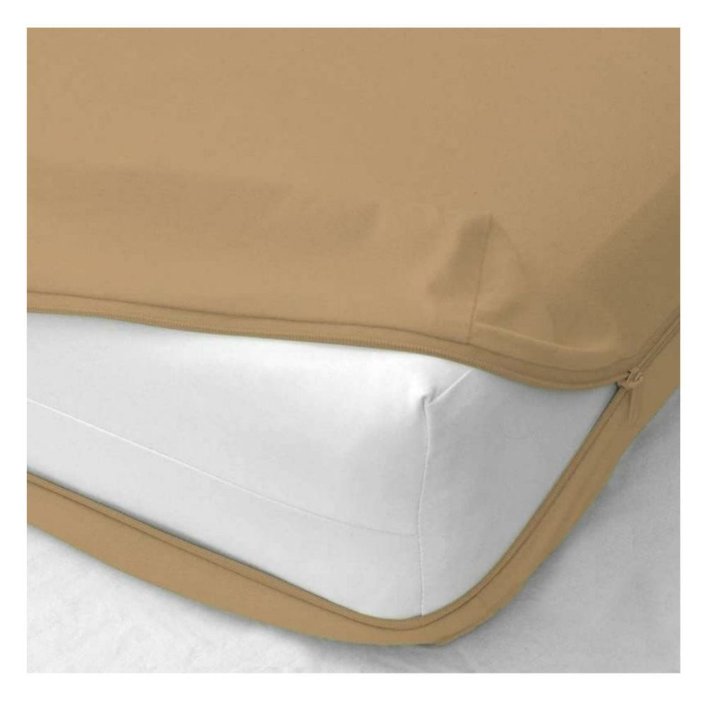 Forro de colchón 100 % algodón bramante king avellana Lima Tienda