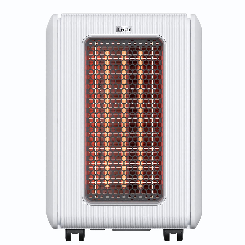 Estufa Infrarroja KENDAL Golden Tube Cobertura 65m2- Potencia 2000W Blanca