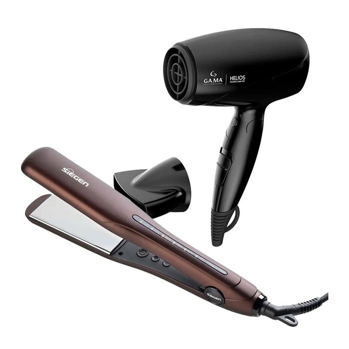 Sg 4751 Plancha De Cabello Siegen Combo Siegen Alisadora SG-4751 Y