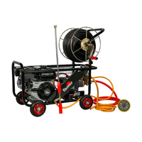 Pulverizador Estacionario con Carrito Toyama 6.5 HP