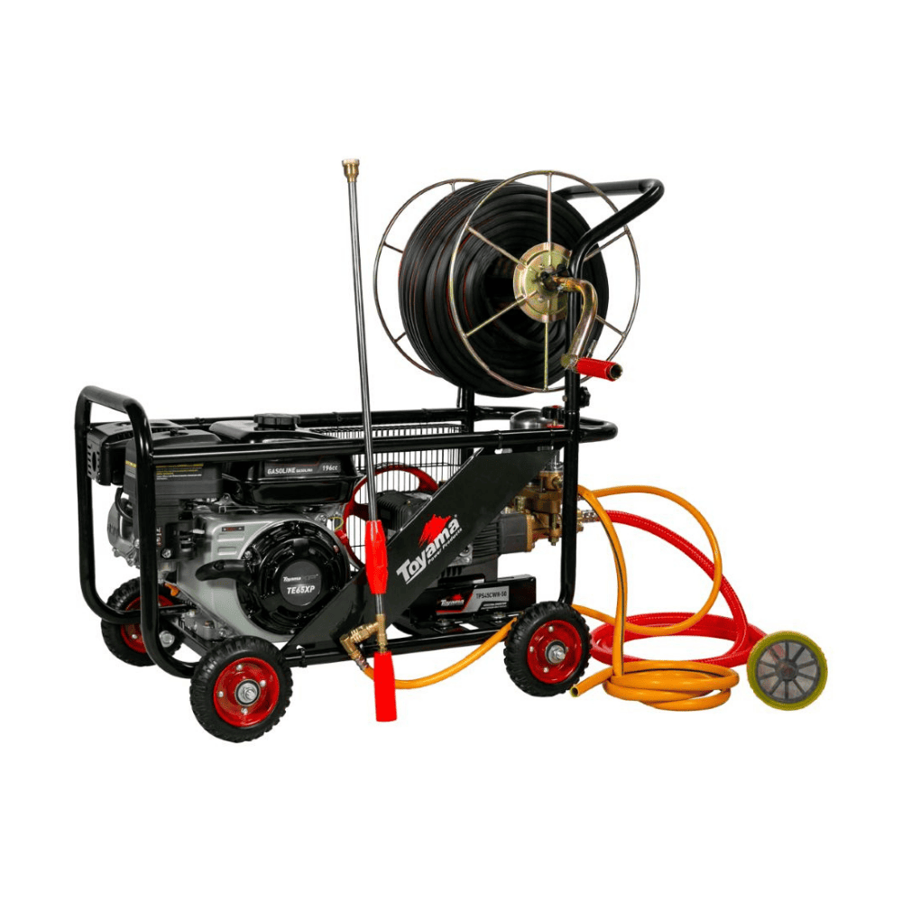 Pulverizador Estacionario con Carrito Toyama 6.5 HP