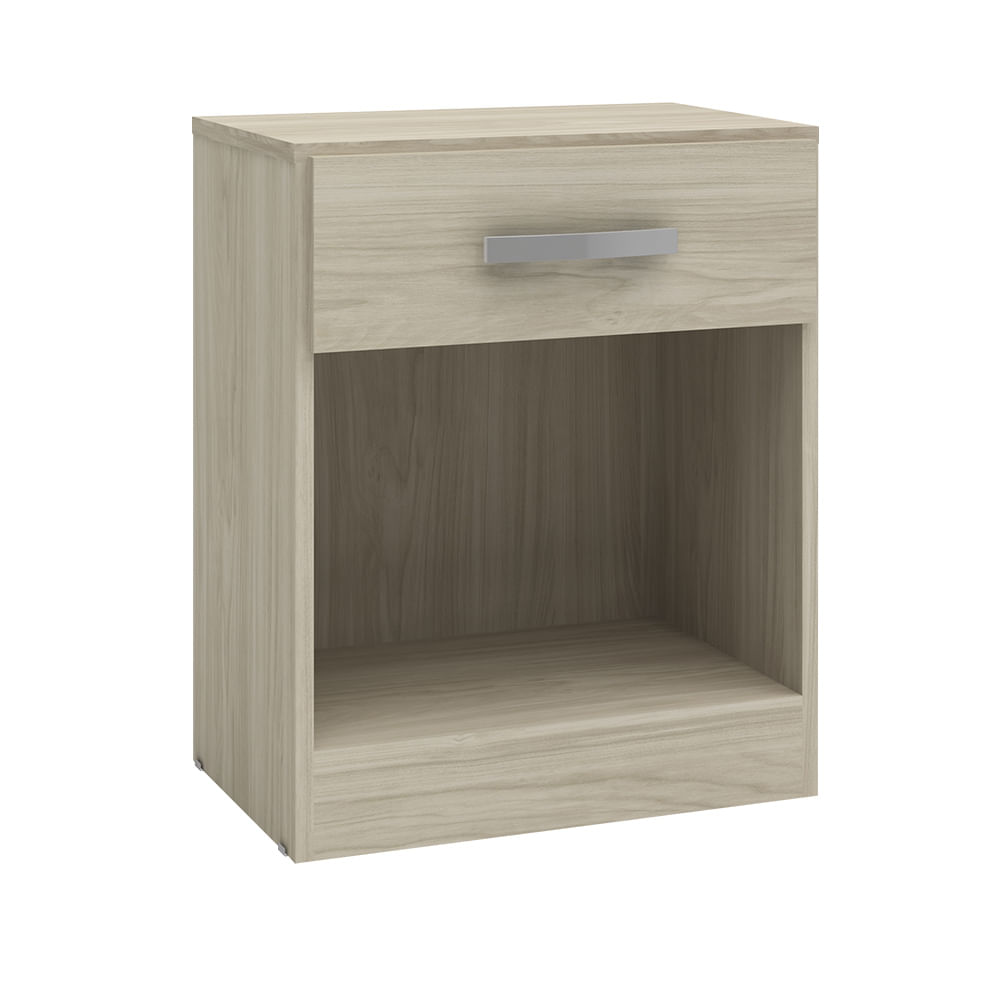 Velador Cali Almendra 1 Cajón Orange