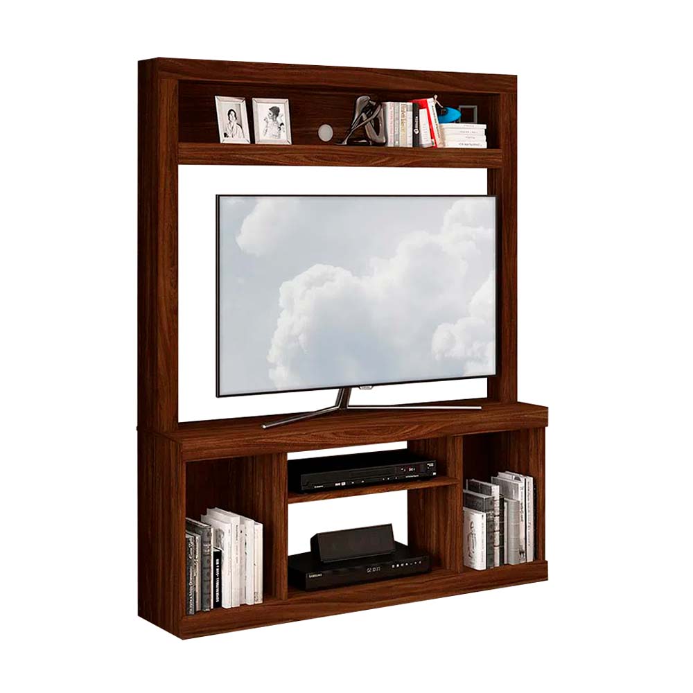 Centro de Entretenimiento San Lorenzo 52"" Imbuia MDP Politorno