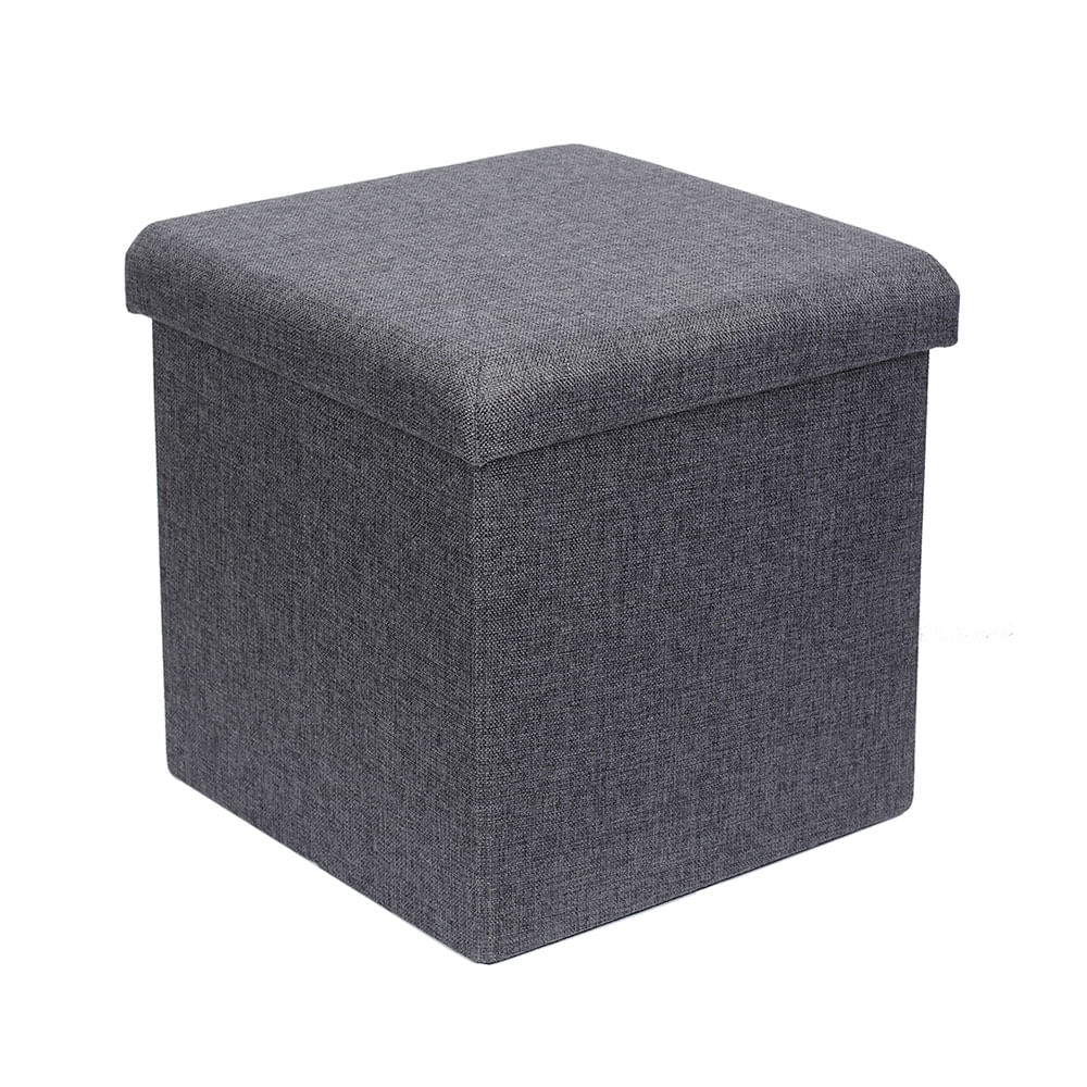 Puff Lotus 1 Cuerpo Tela Gris Orange