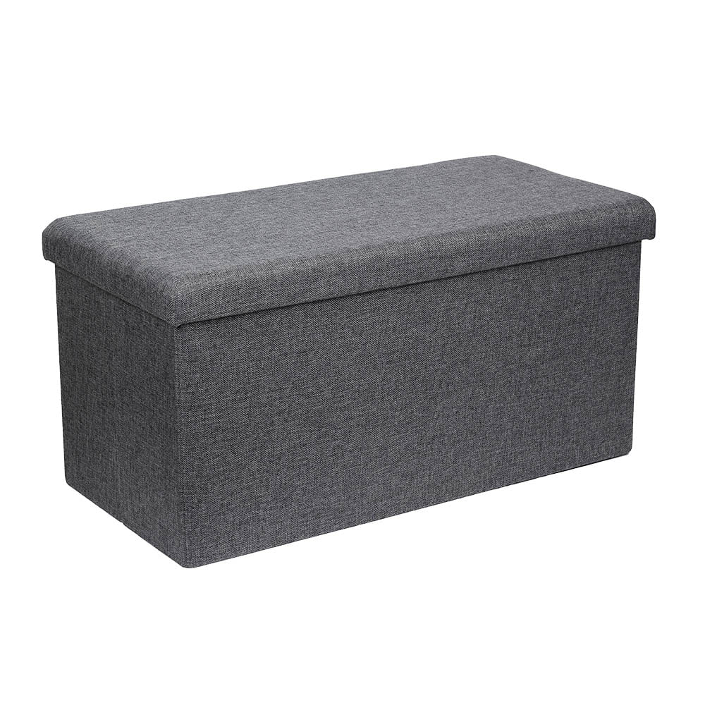 Puff Tela Orange Lotus 2 Cuerpos Gris Modelo Lotus 2 Cuerpo Tela