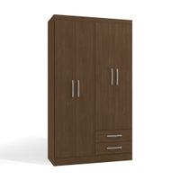 Ropero Cali 4 Puertas 2 Cajones 2 Repisas MDP Jacaranda Orange