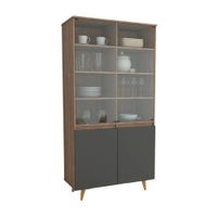 Vitrina Salem color Miel Tuhome