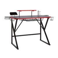 Escritorio Gamer Racing Orange Melamine 129.5cm